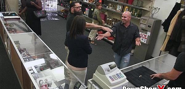  Argument in Pawn Shop Gets Settled with Hardcore Sex xp13823